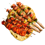 Chicken Shish & Lamb Shish Kebab 