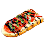 4pcs Garlic Slice Cheese With Pepperoni 