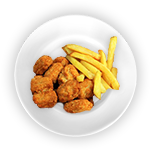 Kids 5 Pcs Scampi Meal 